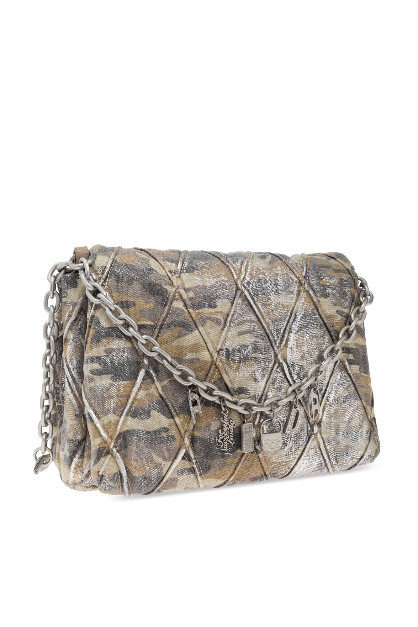Zielony Torba na ramię `CHARM-D SHOULDER` Diesel - Vitkac Polska